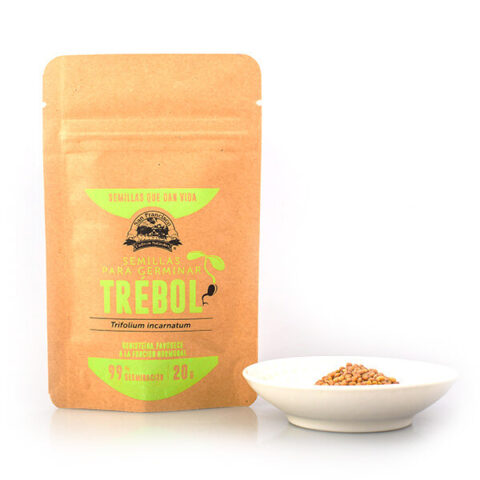 Semillas Reproducibles Sin Químicos 1000 Semillas De Trébol Blanco - Melíferas Para Césped O Jardín Ecológico Semillas Trébol Blanco Melífero